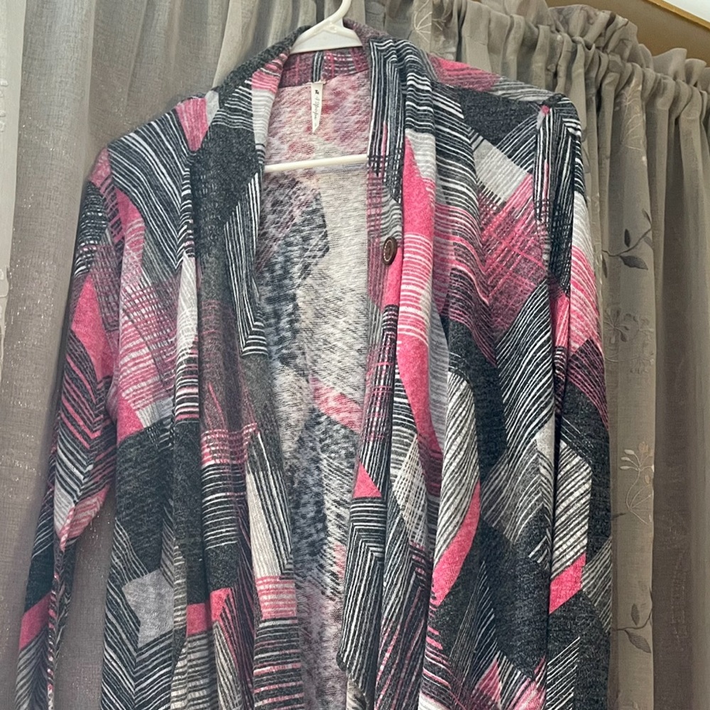 42POPS open cardigan